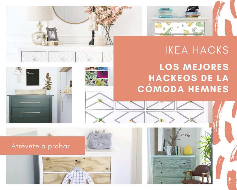 Los mejores hacks de IKEA para la cómoda HEMNES 