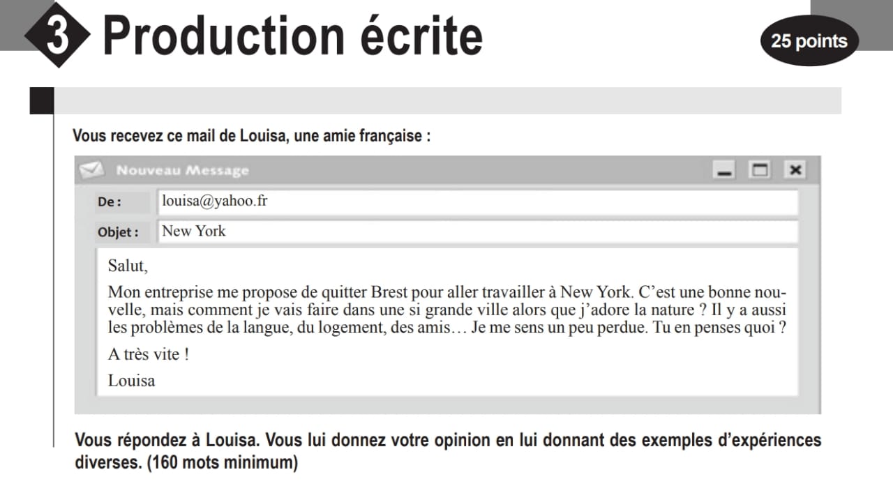 Delf b1 sample papers picture