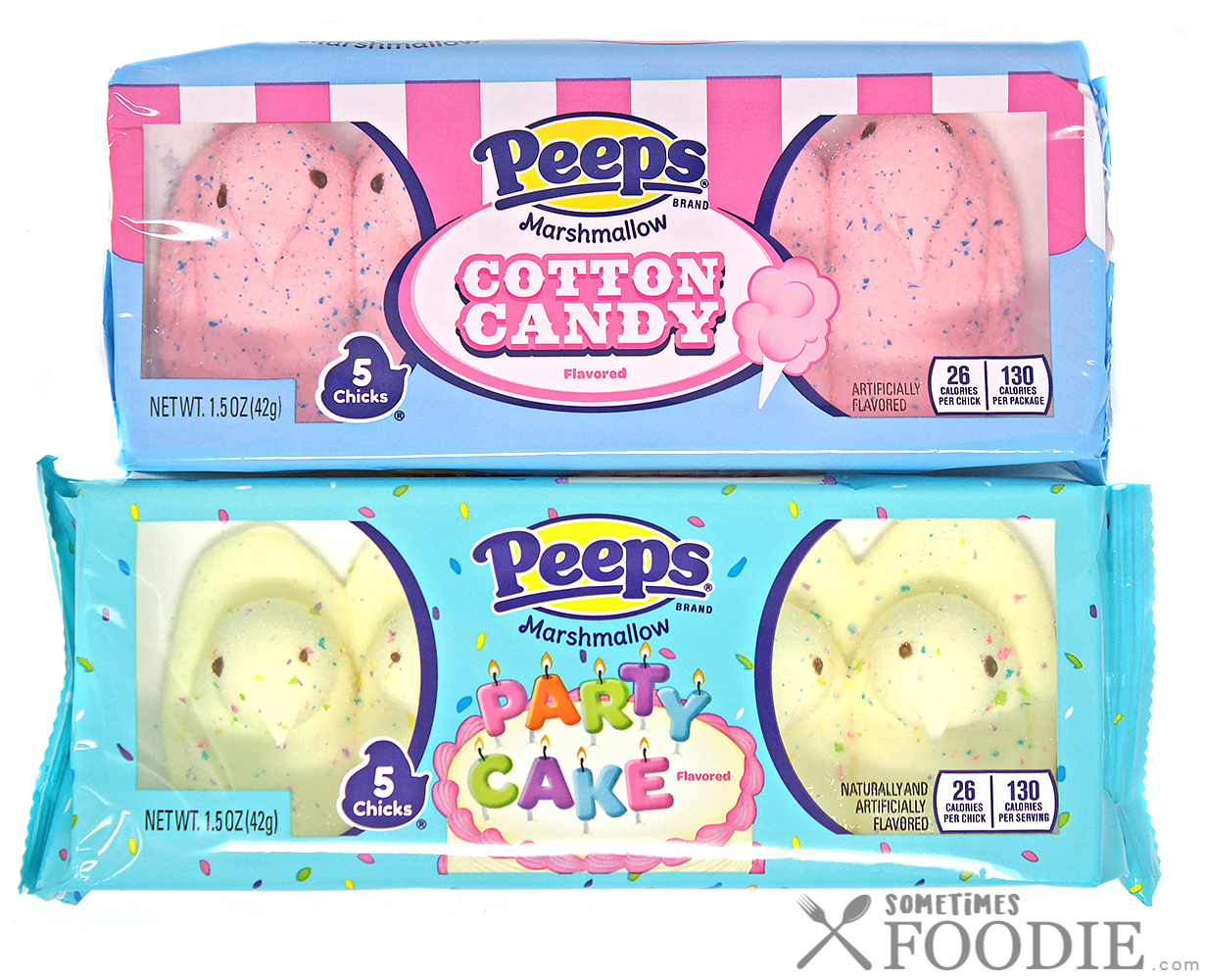 Sometimes Foodie Peeps, Revisited Cotton Candy and Party Cake