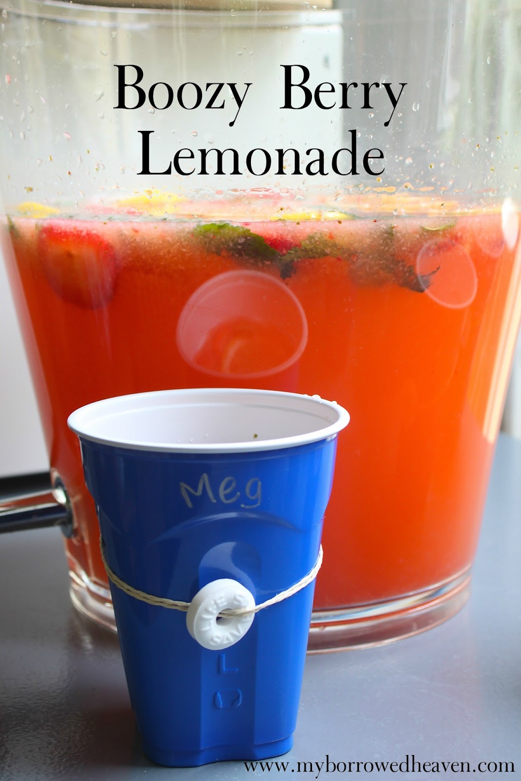 borrowed heaven Boozy Berry Lemonade