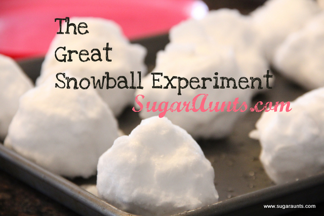 http://www.sugaraunts.com/2013/02/snowball-experiments.html