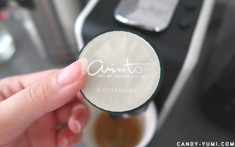 I rented a capsule coffee machine for RM1?? C A N D A C E