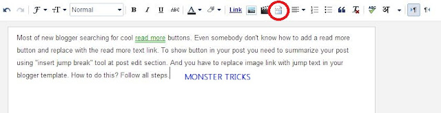 Tutorial of how to add read more button to your blog post