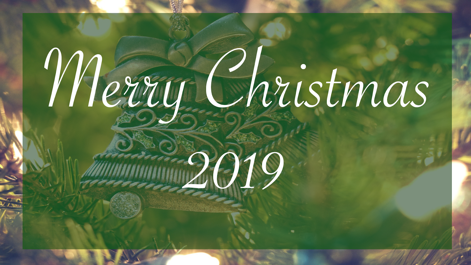 My Flourishing Retrospect: Merry Christmas 2019