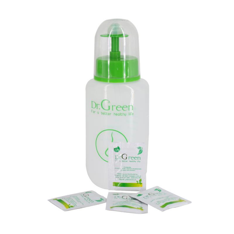 Bình rửa mũi Dr.Green (Combo gia đình 3 bình + 30 gói muối)