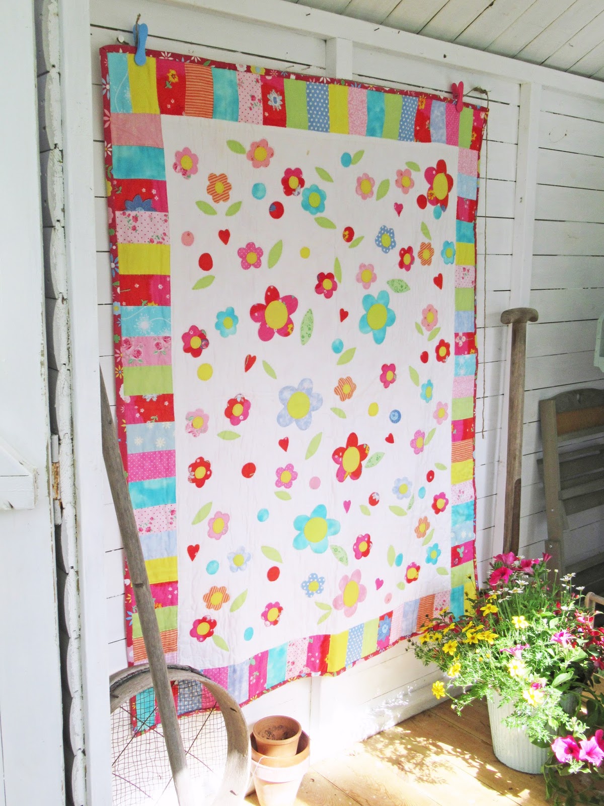 Helen Philipps Flower Garden Quilt