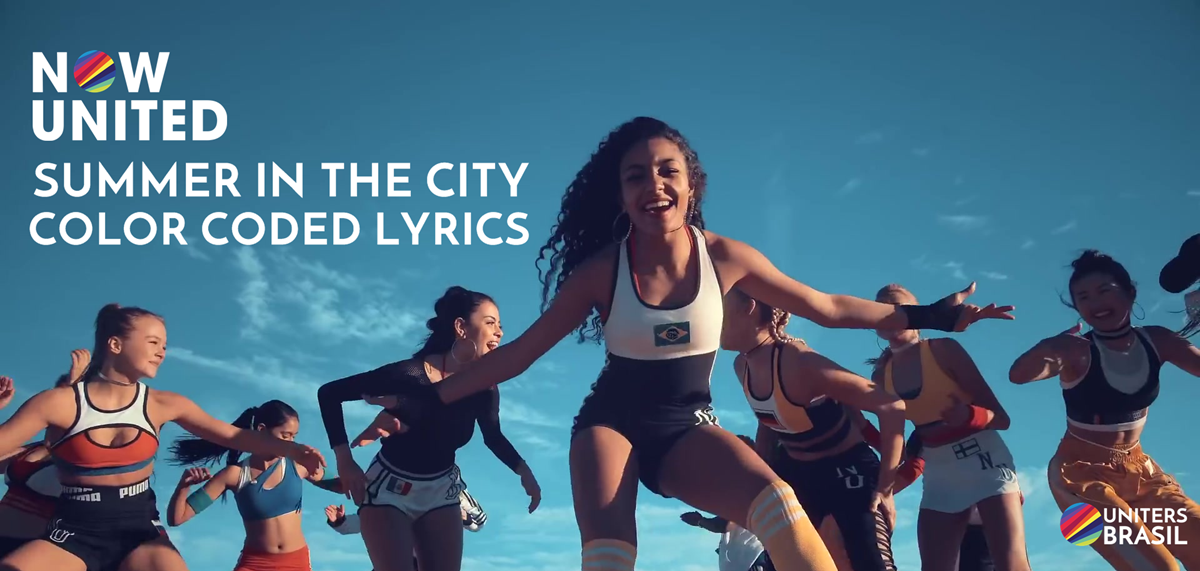 Now United Summer In The City Color Coded Lyrics En Pt Br Youtube