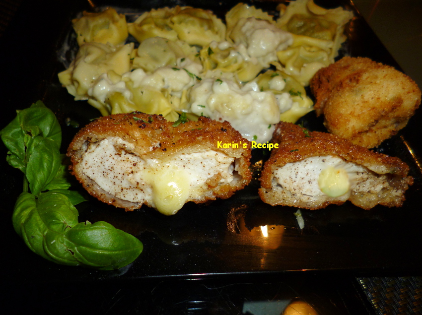 Karin's Recipe: Ayam Lapis Crispy Isi Keju (Cheese Stuffed 