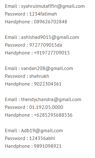 Database Link Grup Wa Alamat Email Dan Nomor Hp Punya Akun
