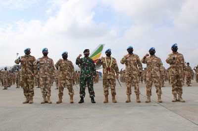 Komandan PMPP TNI Sambut Prajurit Satgas Kontingen Garuda UNIFIL Usai Laksanakan Misi