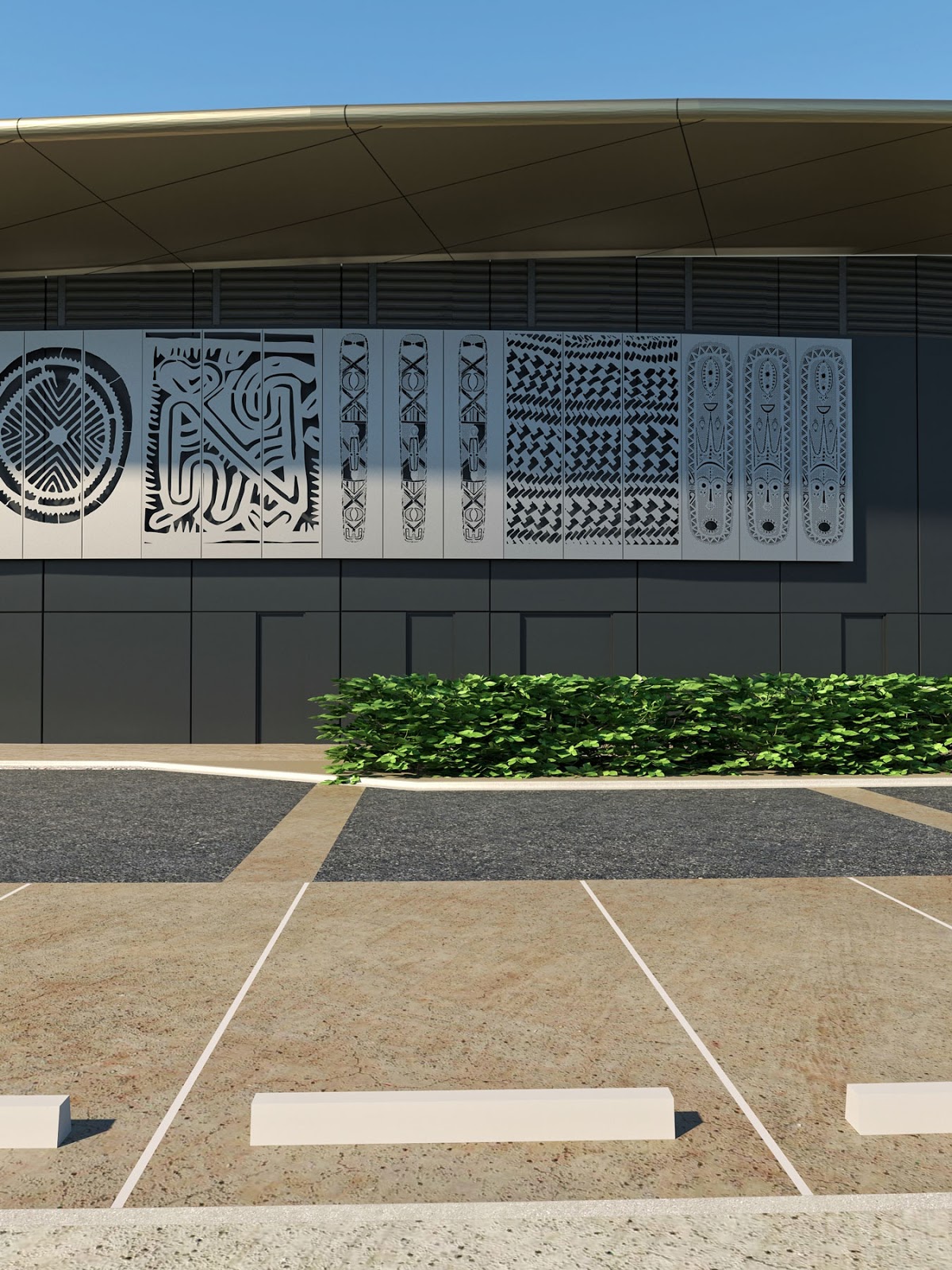 Decorative Outdoor Screens Lump Studio