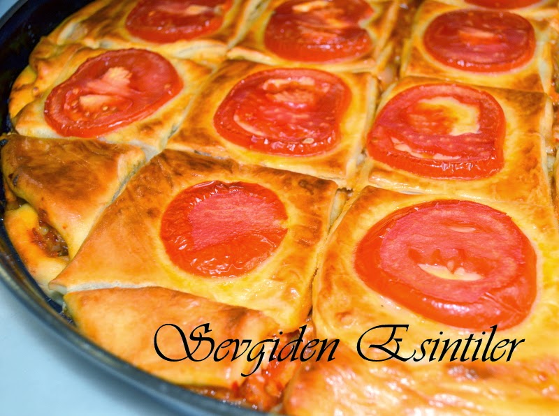 Nasıl Yapılır DOMATESLİ AÇMA BÖREK