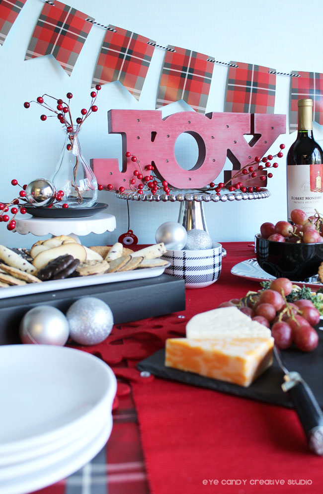 serving pieces for holiday party, tips for holiday entertaining, joy