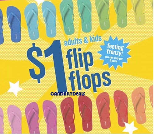 Old Navy: 1 Flip Flops One Day Wonder (May 21)