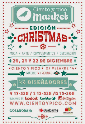 Edición navideña del Ciento y Pico Marrket | Christmas edition of the Ciento y Pico Market
