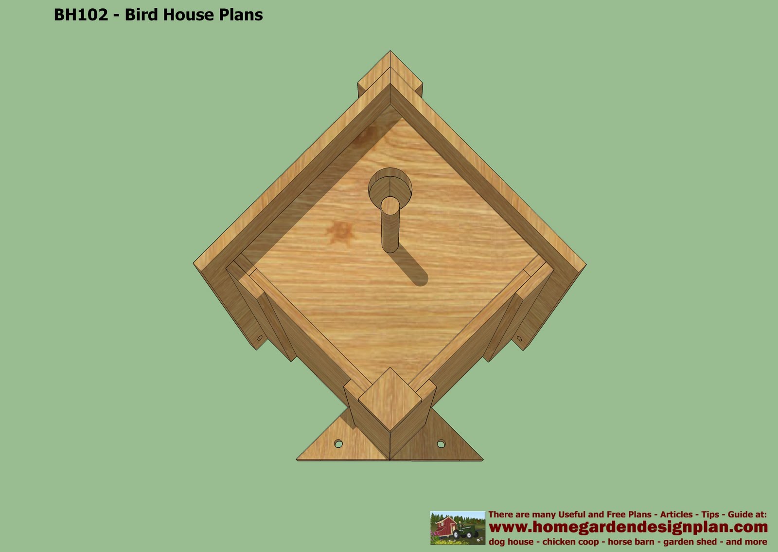 Free Printable Bird House Plans