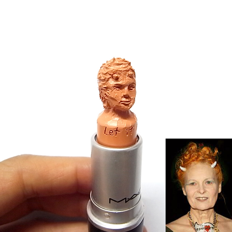 vivienne westwood lipstick sculpture