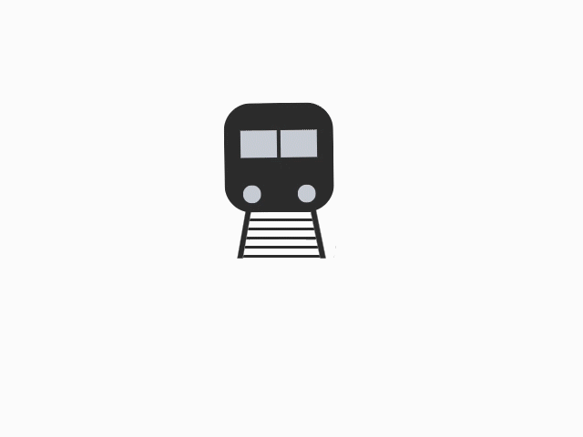 CSS Train Front Animation
