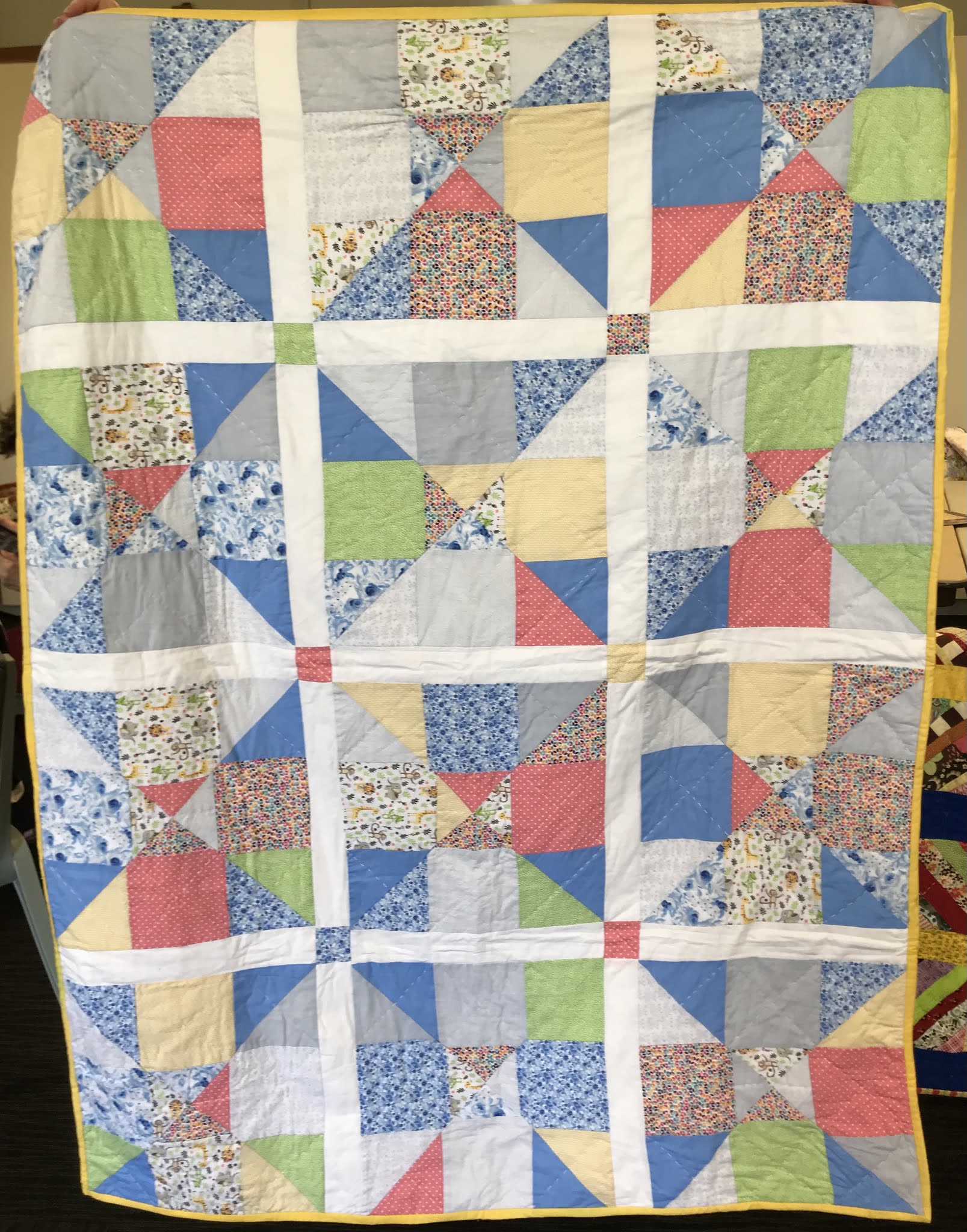 The Hunters Hill Quilters Beautiful Baby Quilts.