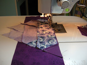 Life in the Scrapatch: Love Blooms Table Quilt