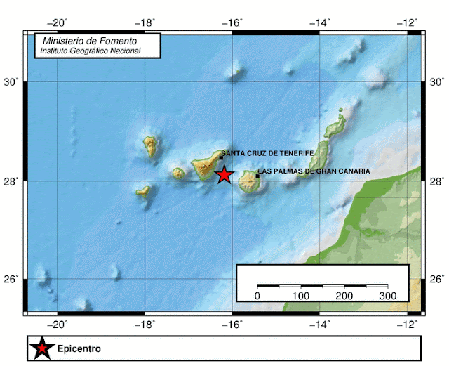 Dos terremotos Canarias baja intensidad 21 julio