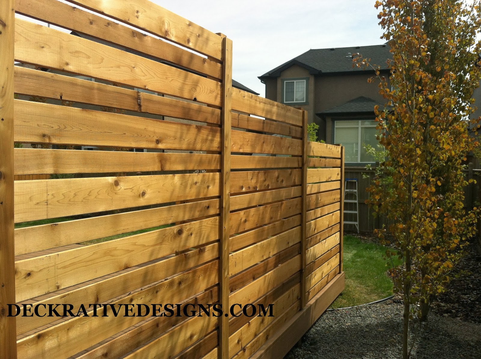 Calgary deck builders Calgary decks Fence ideas in Calgary using