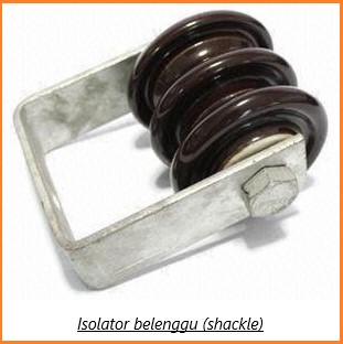 Isolator Belenggu (shackle)