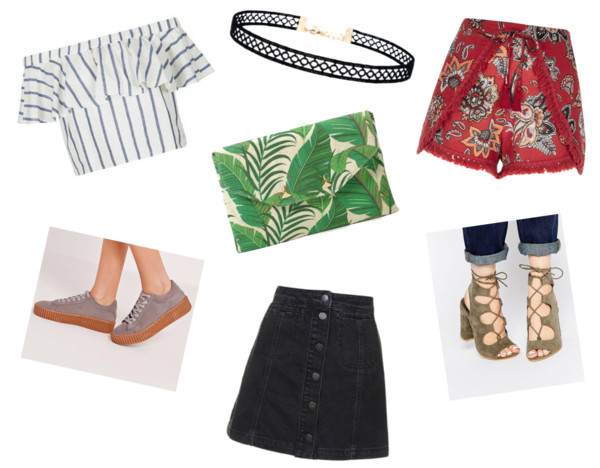 Summer wishlist 2016, topshop, river island, missguided, public desire, lulus, stella & dot