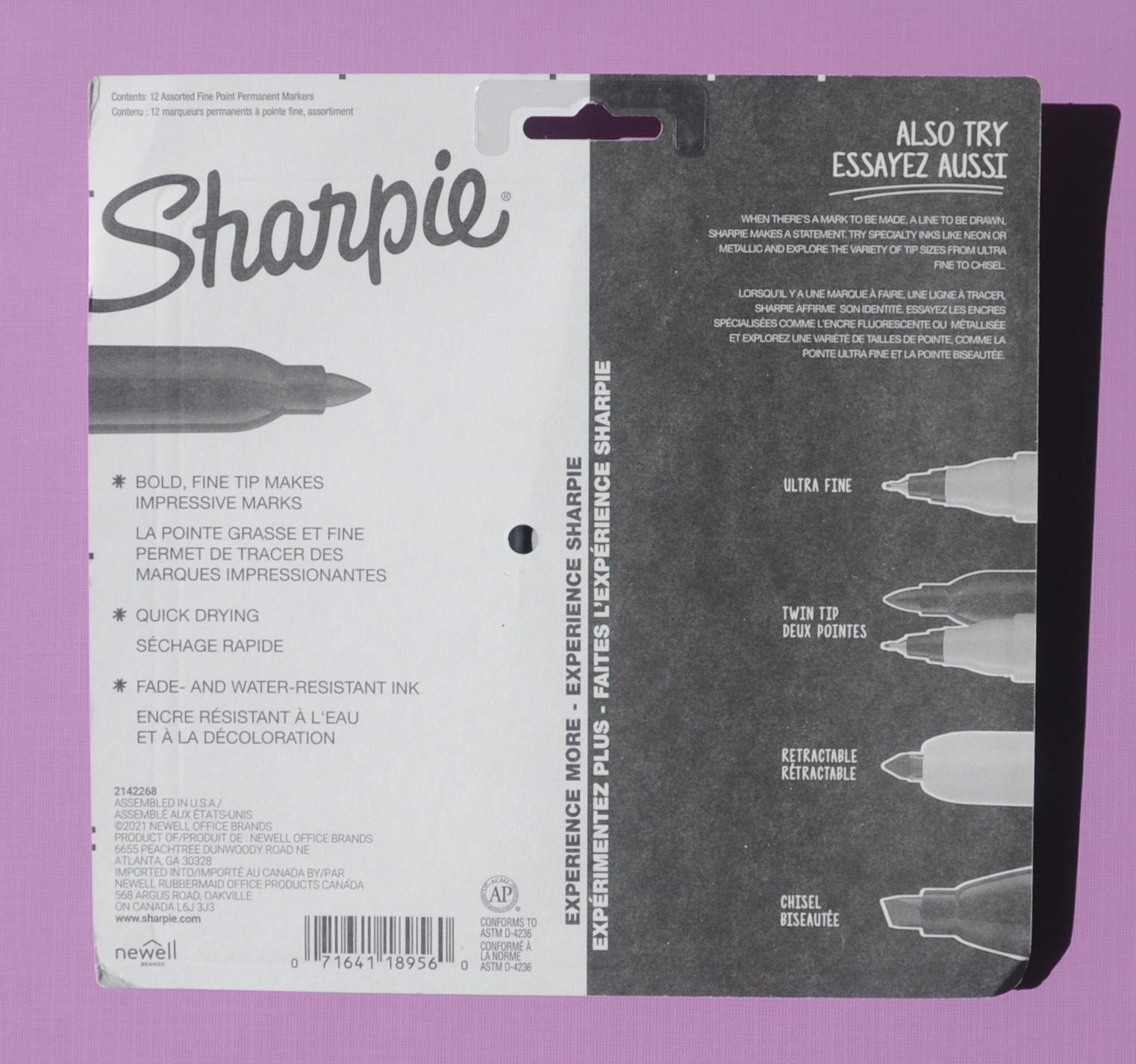 Sharpie Mystic Gems Fine and Ultra Fine Markers, 12 and 24 count