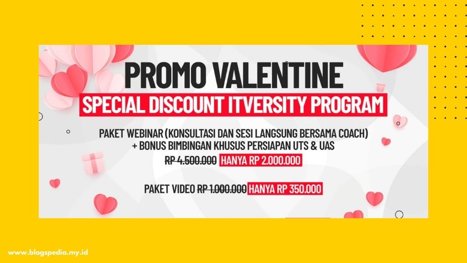 promo valentine course-net promo valentine kursus coding jakarta