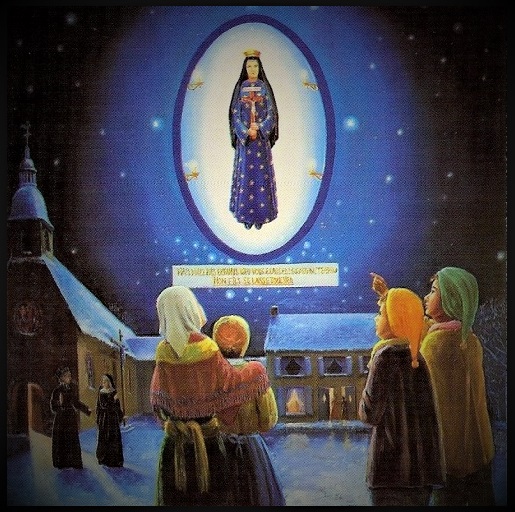 Les Apparitions de la Vierge Marie à Pontmain France Les Apparitions de la Vierge Marie à Pontmain France