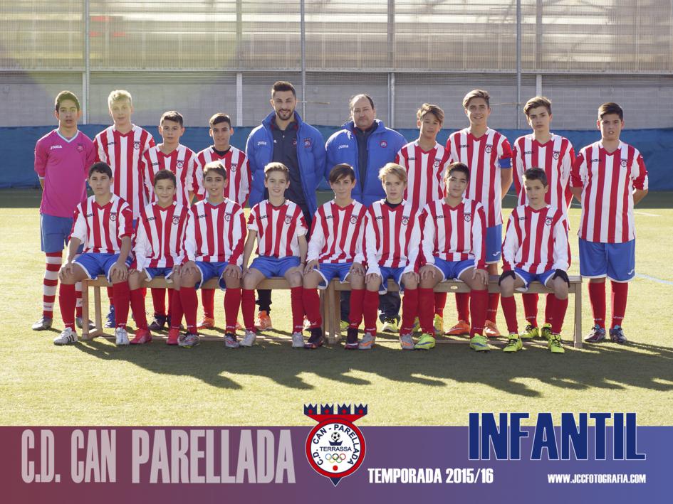 INFANTIL C.D.CAN PARELLADA TEMPORADA 2015-16