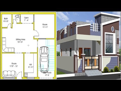 Best 2019 House Design Idea for 30 by 30 feet