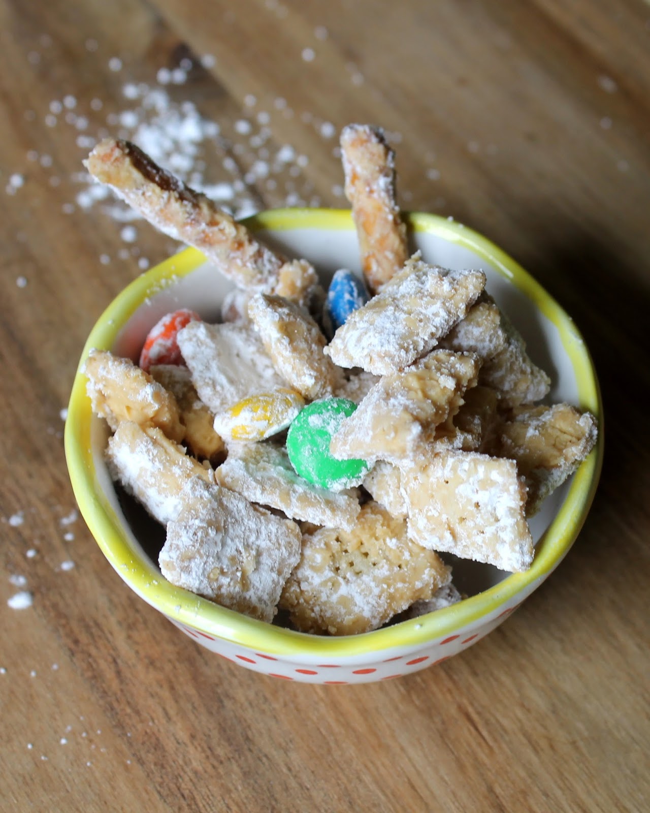 Auntie Bethany The Best Gluten Free Peanut Butter Pretzel Puppy Chow