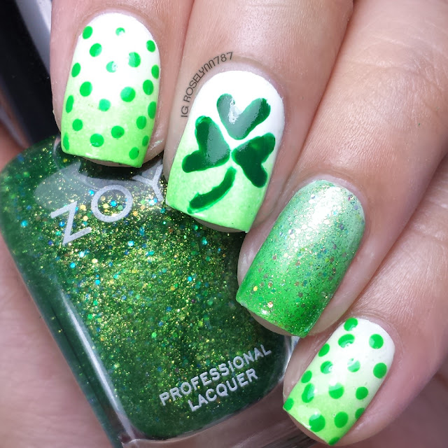 How to: St. Patrick Clover & Dots