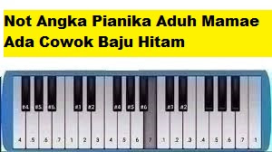 Lirik lagu aduh mamae ada cowok baju hitam