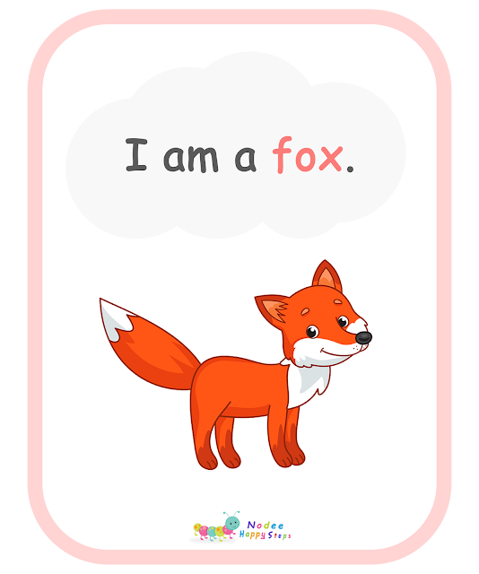 Guessing for Kids -  Who am I? - I am a fox