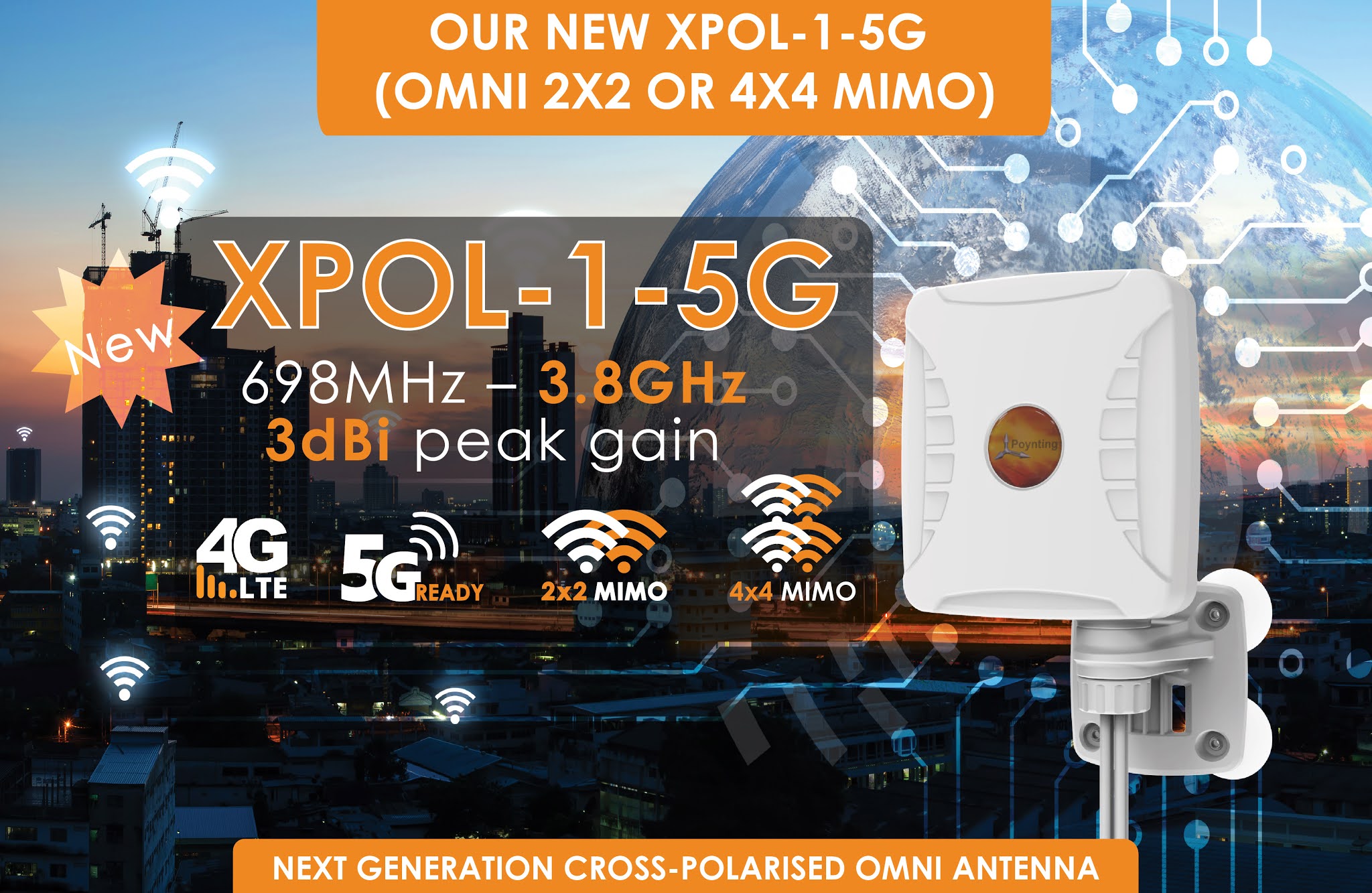 4G fixe Antenne 4G/5G Poynting XPOL15G unboxing (exclu) 4G fixe Antenne 4G/5G Poynting XPOL15G unboxing (exclu)