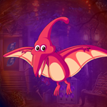 Games4King Red Creature Bird Escape