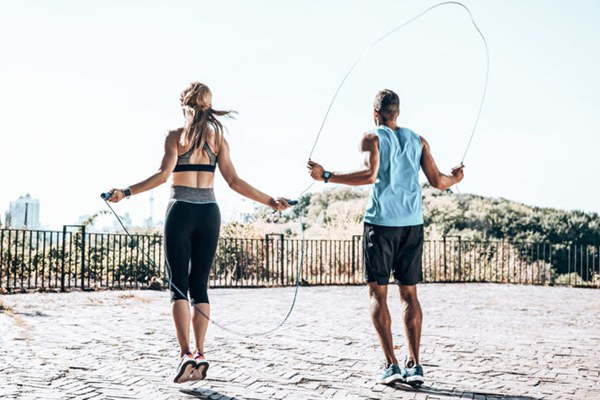 Jump rope exercise makes you more happy