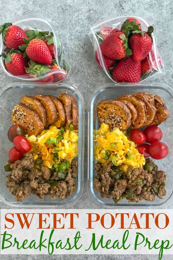 SWEET POTATO BREAKFAST MEAL PREP Special Recipe