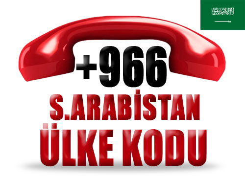 arabistan telefon kodu