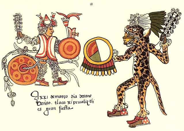 Гладиаторский бой с пленным воином, привязанным за ногу к круглому камню (кодекс Маглеабечиано)