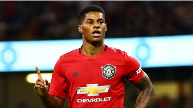 Man U Star Marcus Rashford Fulfills The Dream Of An American Cancer Survivor By Flying Him To Old Trafford My Celebrity I