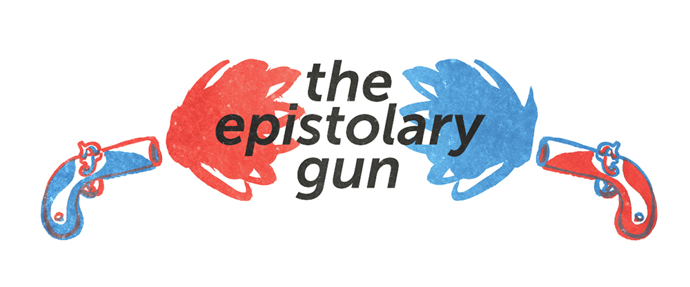 The epistolary gun