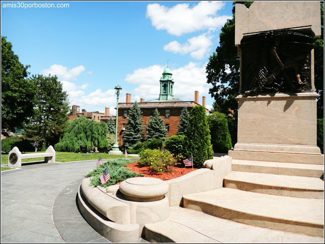 Vietnam Veterans Memorial en el Academy Park de Albany Vietnam Veterans Memorial en el Academy Park de Albany