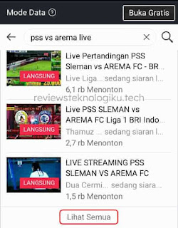 cara live streaming bri liga 1