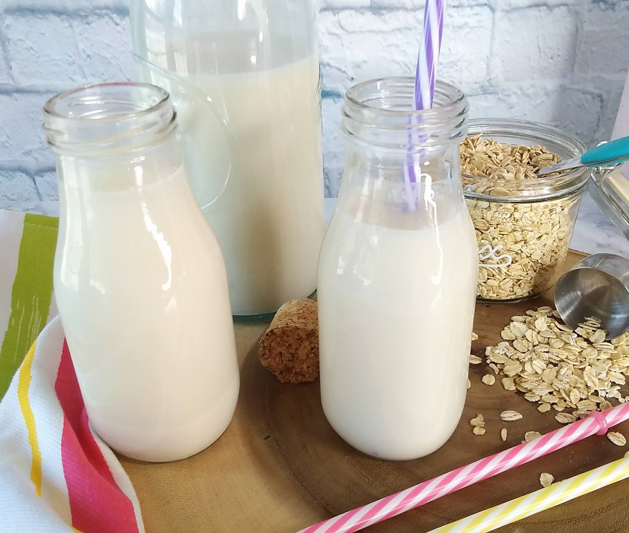 Making oat milk at home is so simple. This easytomake recipe makes a