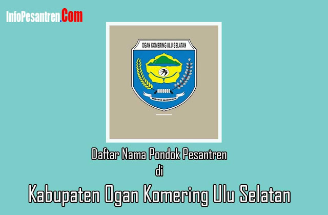 pesantren Ogan Komering Ulu Selatan