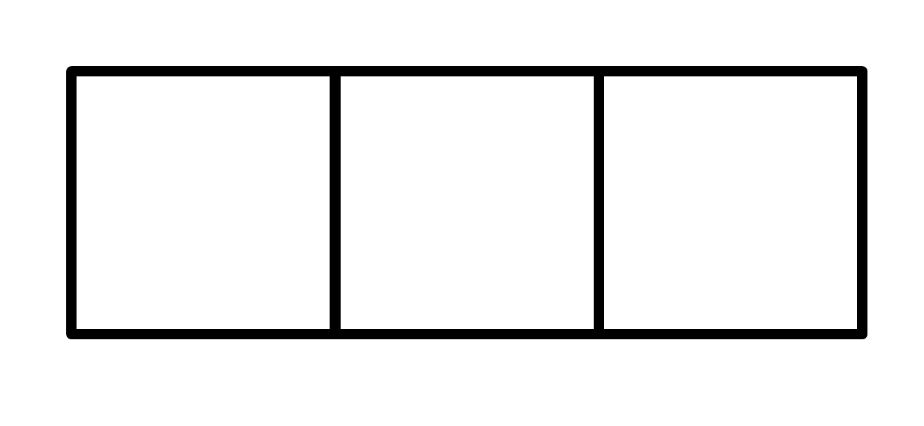 Развитие по горизонтали. Прямоугольник разделенный на квадраты. Схема для определения места звука в слове. Прямоугольник поделенный на три части. Три пустых квадрата.